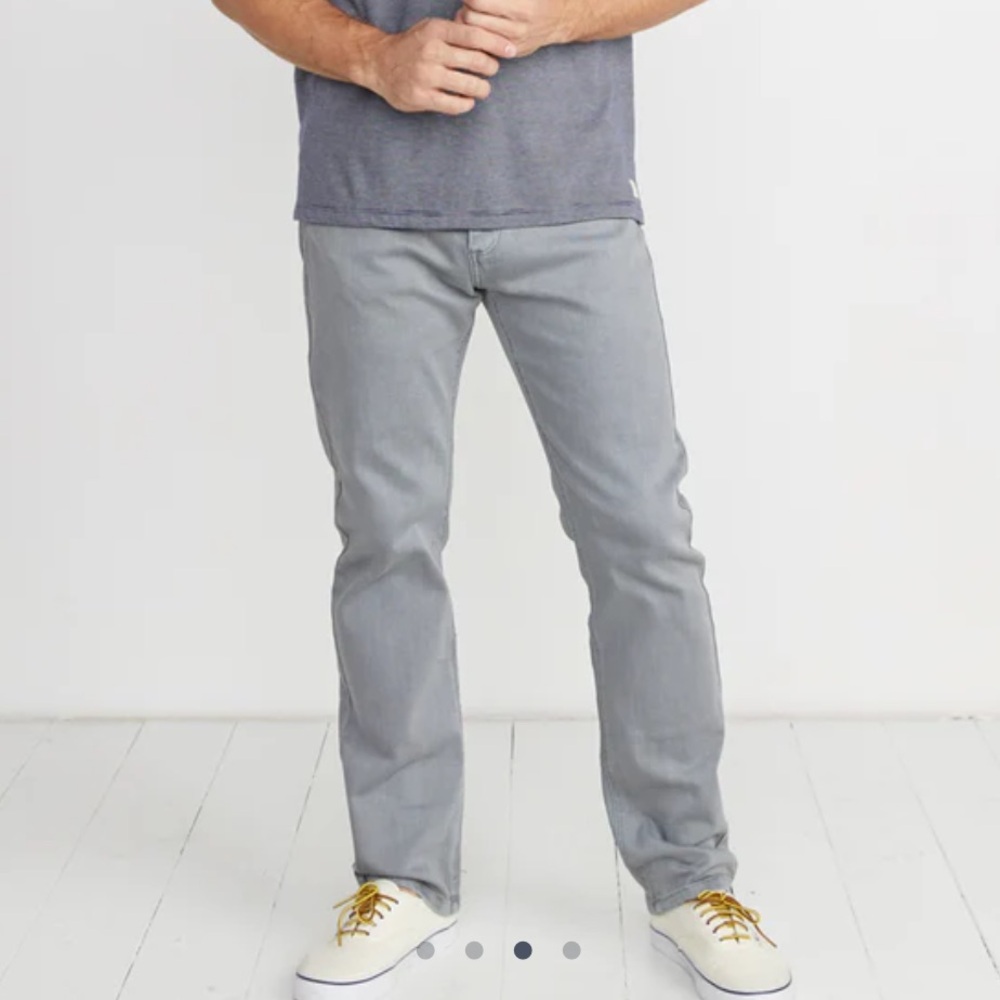 Marine Layer Men's Straight Jeans - Gray
